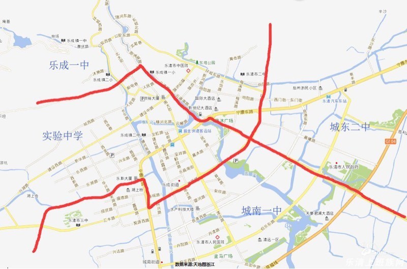乐清学区划分图2020,乐清市学区划分图 2017年乐清学区房划分