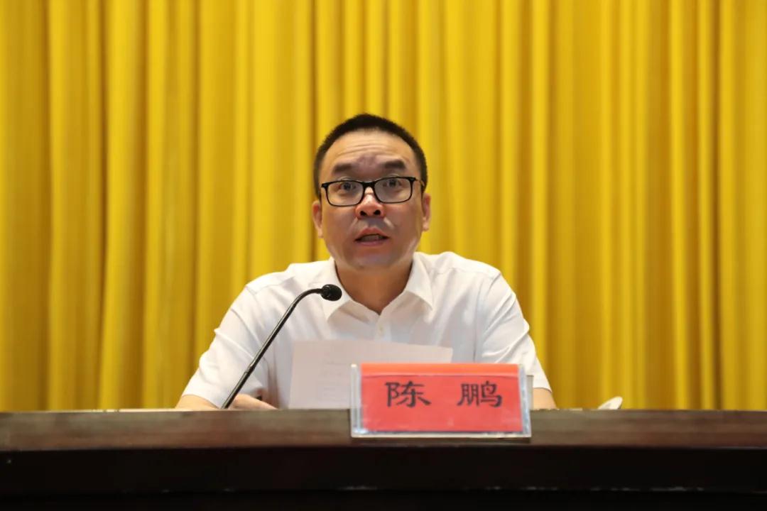 会议由柳市镇镇长陈鹏主持.