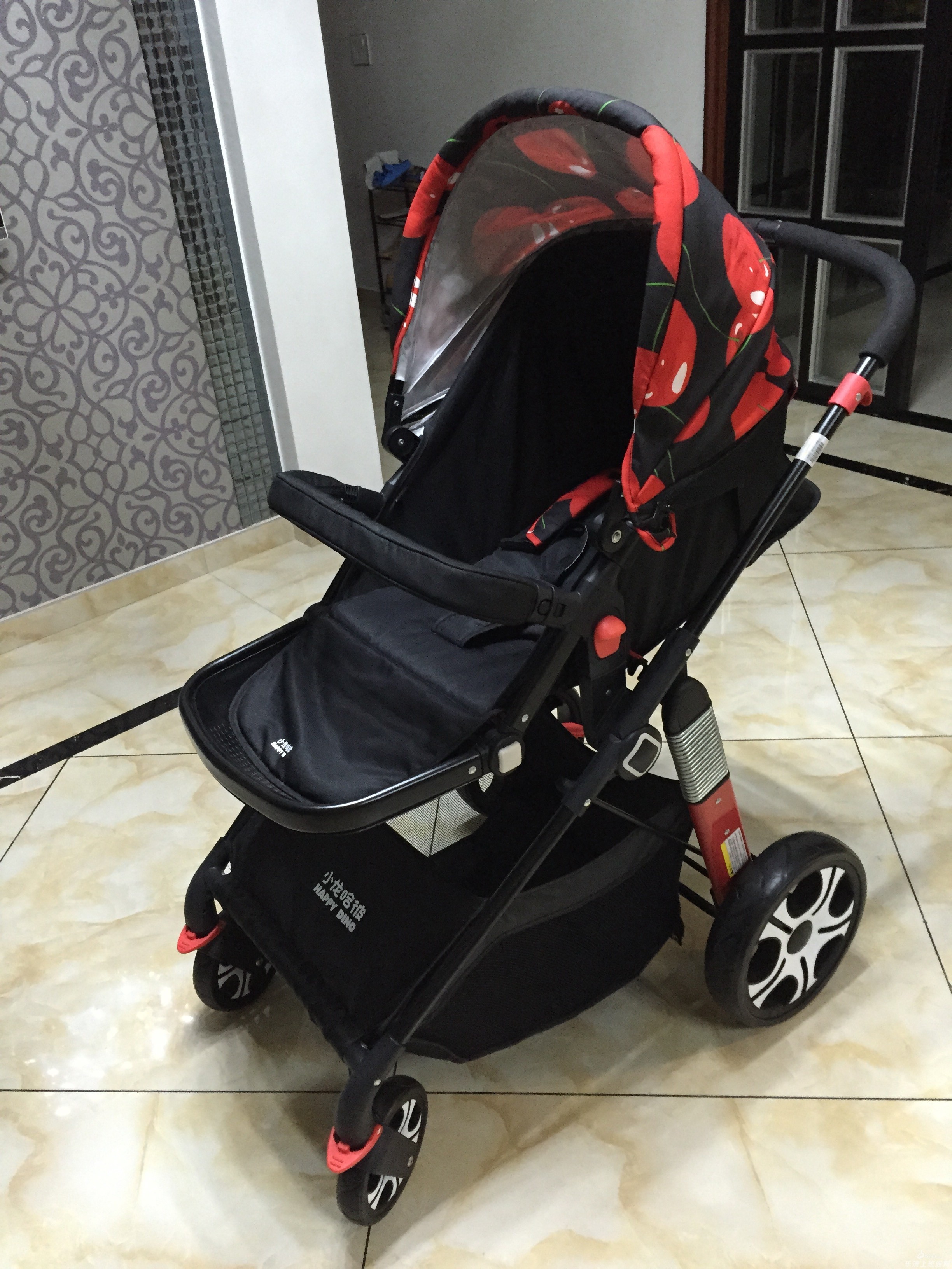 宝宝小龙哈彼大推车全新转让